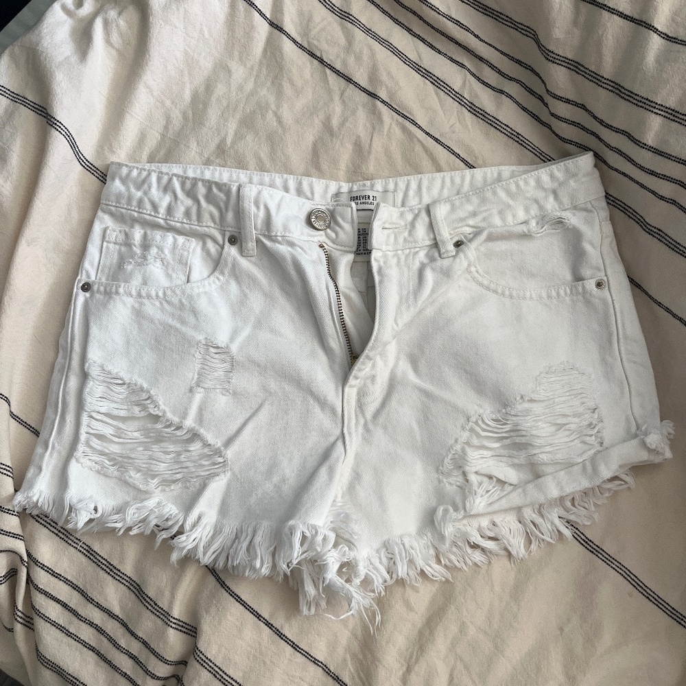 White shorts